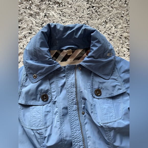 Light blue Burberry Trench Coat - Picture 9 of 14